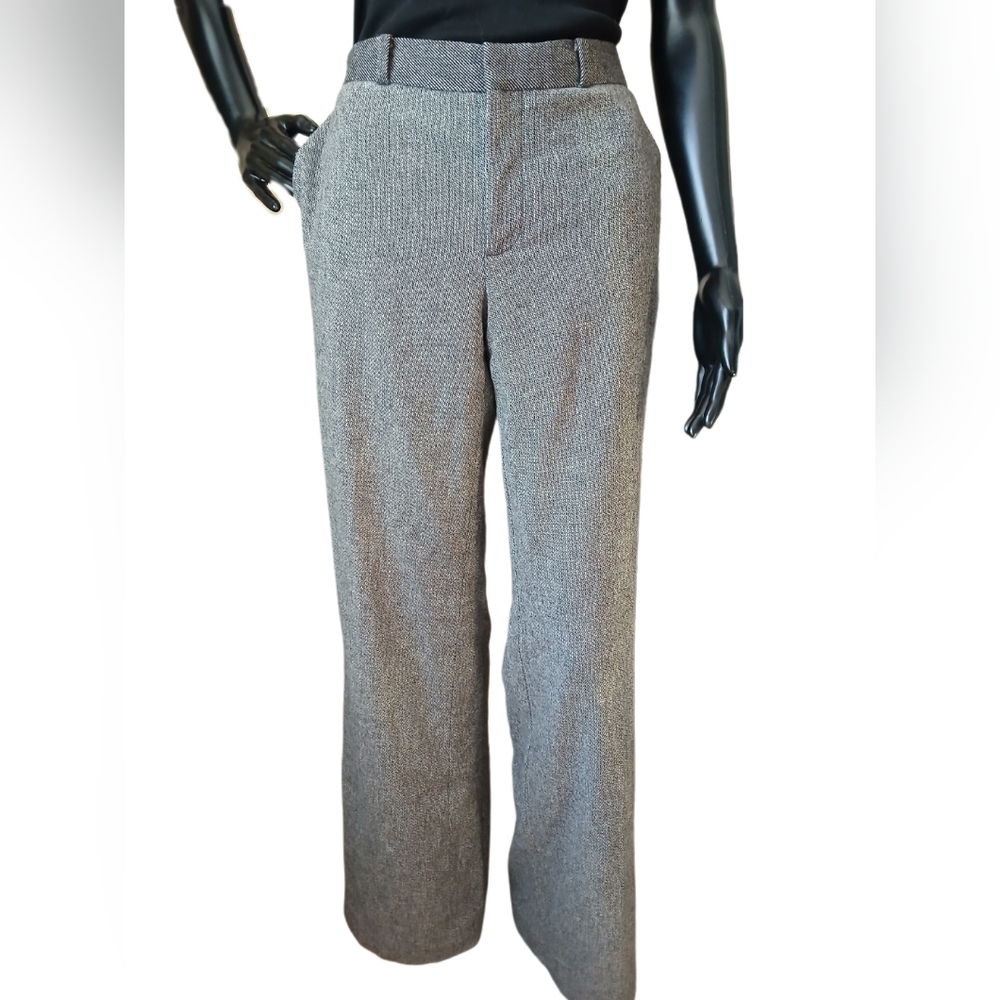 Banana Republic Gray Tweed Pants, Size 4